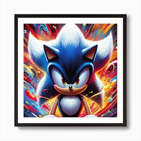Sonic The Hedgehog 63 Art Print