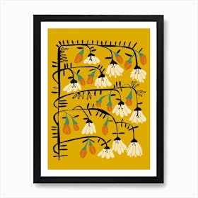 Matisse Expression Serenity Yellow Art Print