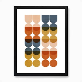 Mid Century Modern 2 A Art Print