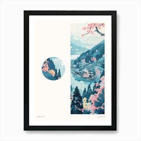 Nikko Japan 1 Cut Out Travel Poster Poster