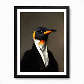 Pinguin Henry The Servant Pet Portraits Póster