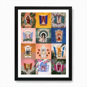 Windows of the World – Art Poster Poster