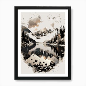 Mountain Lake 1 Poster