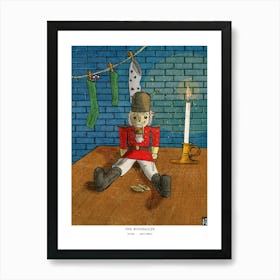 The Nutcracker Retro Christmas Póster