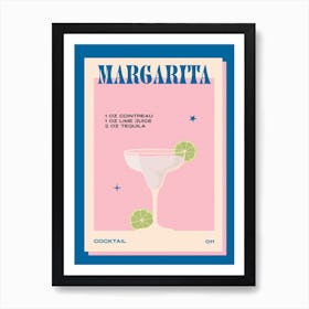 Margarita Cocktail Art Print