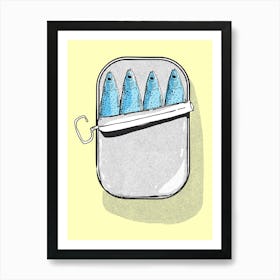 Fish In A Tin Art Print