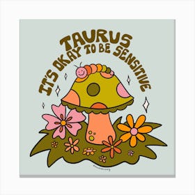 Taurus Caterpillar Canvas Print