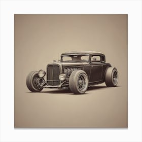 Old Fashioned Car Lienzo