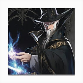 Wizard Of The Wizards Canvas Print