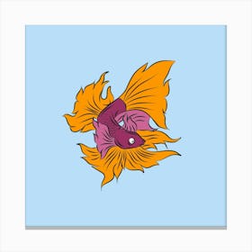 Betta Fish Lienzo