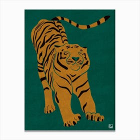 Tiger Doesnt Lose Sleep Leinwandbild