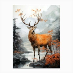 Stag animal animal Stampe su tela
