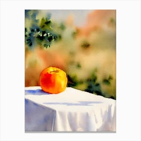 Clementine Italian Watercolour fruit Leinwandbild