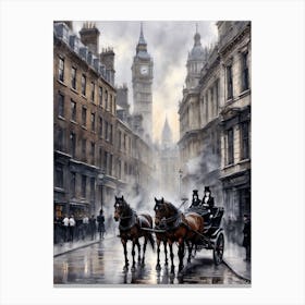 London Street Scene 7 Stampe su tela