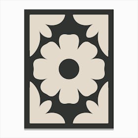Abstract Floral No 1720 Canvas Print