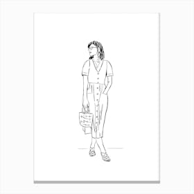 Summer Dress Lienzo