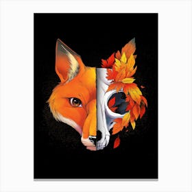 Autumn Fox Canvas Print