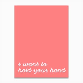 I Want To Hold Your Hand Toile